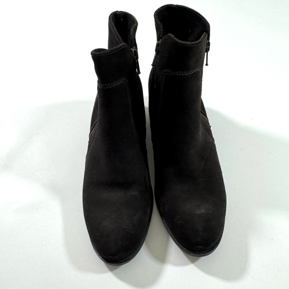 La Canadienne Hamlin Suede Low Boot Brown - Picture 4 of 8